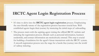 IRCTC Agent Login Insights.pptx