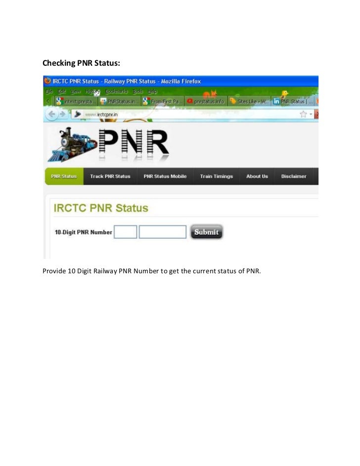 IRCTC PNR Status Http www irctcpnr in irctc-pnr-status-http-www-irctcpnr-in