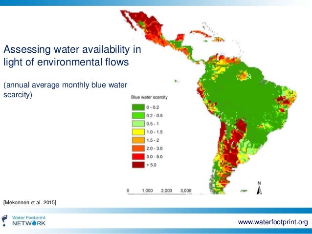 climate change and water availability climate change and water availability