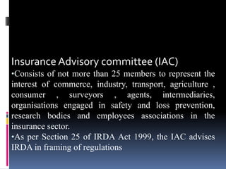 Irda(the insurance regulatory and development authority) | PPT
