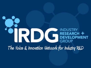 The Voice & Innovation Network for Industry R&D
 