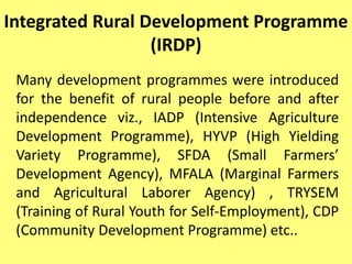 IRDP and other RD programmes.pptx