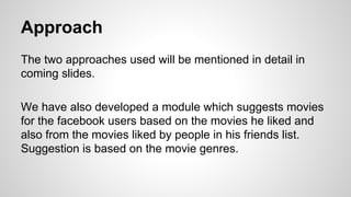 Movie Recommendation engine | PDF