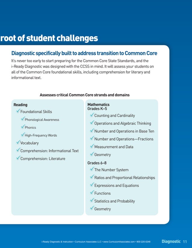 Iready Diagnostic Instruction Iready Diagnostic Instruction
