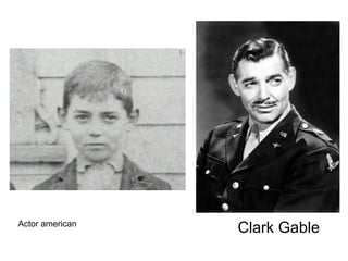 Clark Gable Actor american 