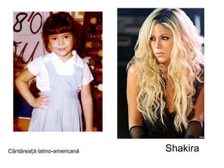 Shakira Cântăreață  latino-am e rican ă 