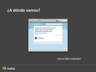 ¿A  dónde  vamos?




                    Esto  no  debe  sorprender!
 