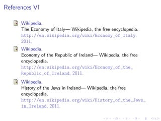 Requirements and Infrastructure 
I Infrastructure of 
about 4.7 GW 
I Peak Demand of 
approx. 27,206 GWh 
I Nuclear Power? 
I Is solar energy 
feasible? 
 