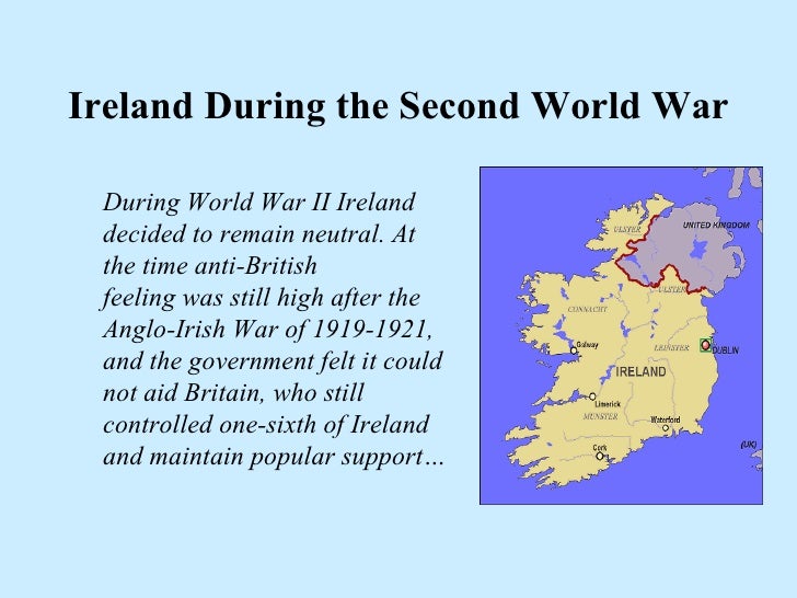 Ireland during WWII in the 6 Hats style