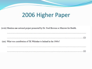 2006 Higher Paper
 
