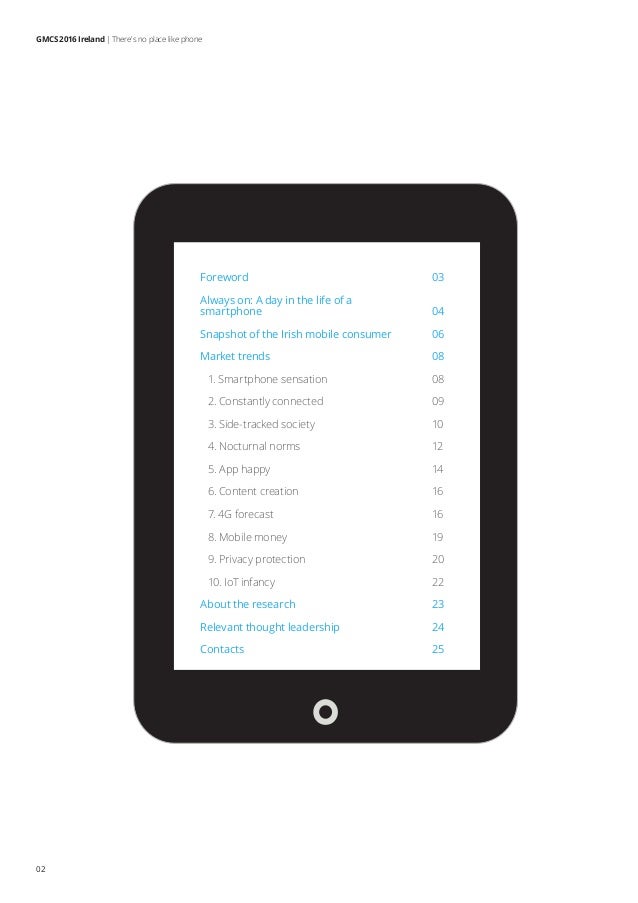 Ireland mobile consumer survey by Deloitte 2016