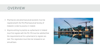 Ireland Pharmacist Registration Route From Pakistan Pdf