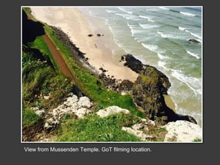 View from Mussenden Temple. GoT filming location.
 