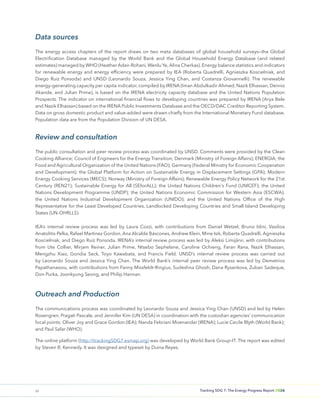 Tracking SDG7 Progress: Global Energy Access, Renewables, and ...