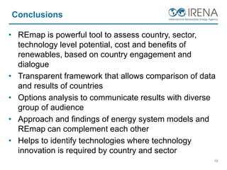 IRENA - Remap 2030 - Cost and Benefits... | PPT