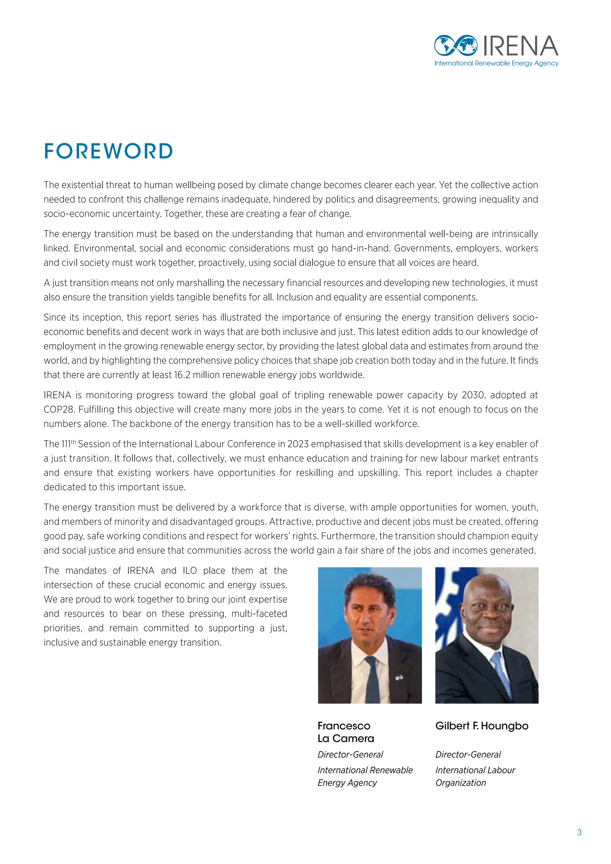 IRENA Renewable Energy and Jobs Report 2024 | PDF