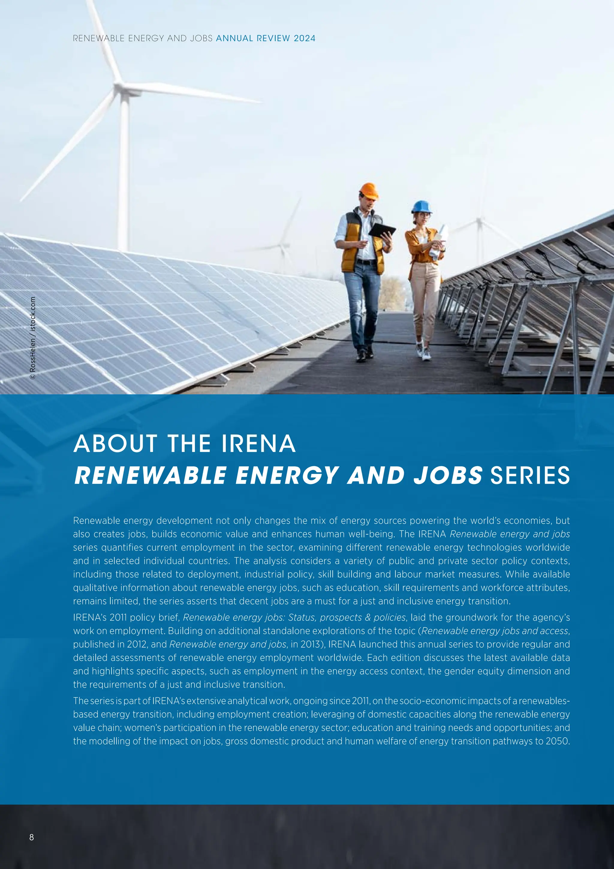 IRENA Renewable Energy and Jobs Report 2024 | PDF