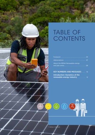 IRENA Renewable Energy and Jobs Report 2024 | PDF