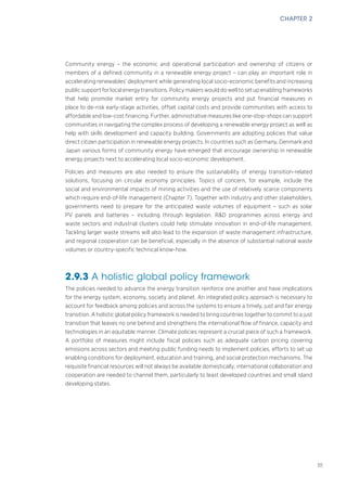 IRENA World Energy Transitions Outlook 2022