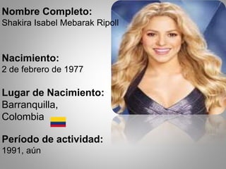 Shakira | PPT