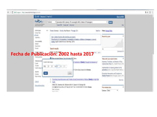 Fecha de Publicación: 2002 hasta 2017
 