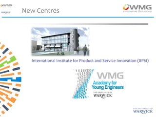 New Centres




  International Institute for Product and Service Innovation (IIPSI)
 