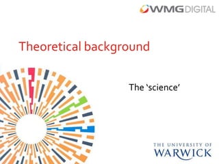 Theoretical background

                  The ‘science’
 