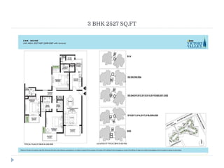 3 BHK 2527 SQ.FT
 