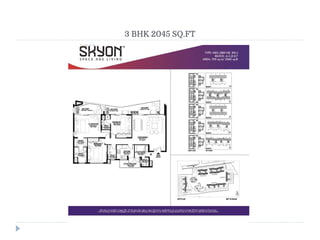 3 BHK 2045 SQ.FT
 