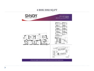 4 BHK 3192 SQ.FT
 