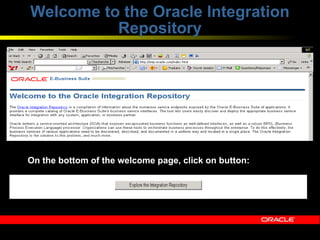 Oracle Integration Repository - iRepository | PPT