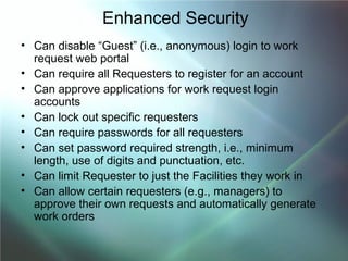 Work Requestor I requestmanager for_x3 | PPT