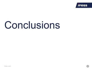 iress.com 29
Conclusions
 