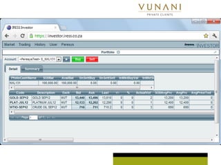 VPC Iress training