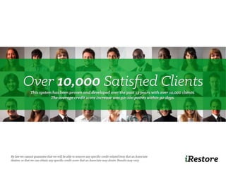 iRestore Business Opportunity Presentation