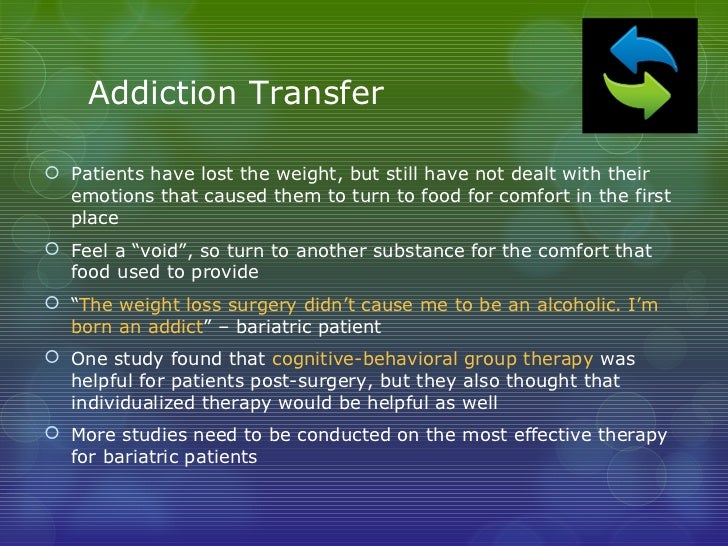 Food Addiction and Addiction Transfer After Bariatric Surgery