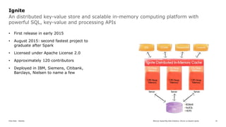 Apache Ignite vs Alluxio: Memory Speed Big Data Analytics | PPTX