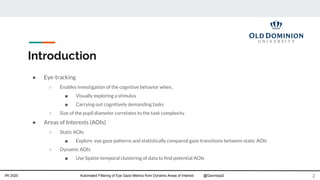 Automated Filtering of Eye Gaze Metrics from Dynamic Areas of Interest ...