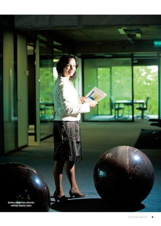 Nordea sabiedrisko attiecību
   vadītāja Dagnija Lejiņa



                               ILGTSPĒJAS INDEKSS   9
 