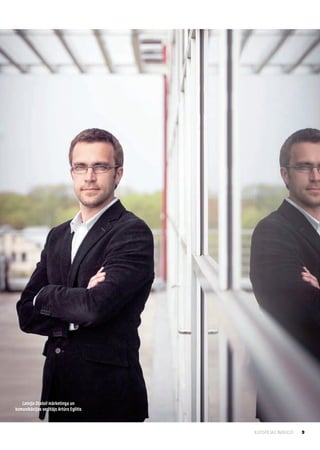 9ILGTSPĒJAS INDEKSS
Latvija Statoil mārketinga un
komunikācijas vadītājs Artūrs Eglītis
 