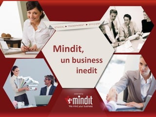 Mindit,
un business
inedit

 