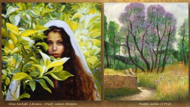 Irina Karkabi (Ukraine, 1960) Lemon blossom Purple Galilee (1996)
 