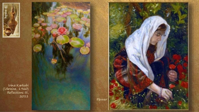 Irina Karkabi
(Ukraine, 1960)
Reflections III,
2011
Flower
 