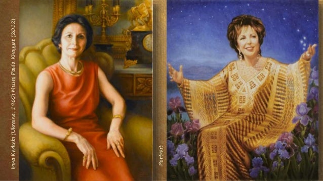 Irina
Karkabi
(Ukraine,
1960)
Misses
Paula
Khayyat
(2012)
Portrait
 
