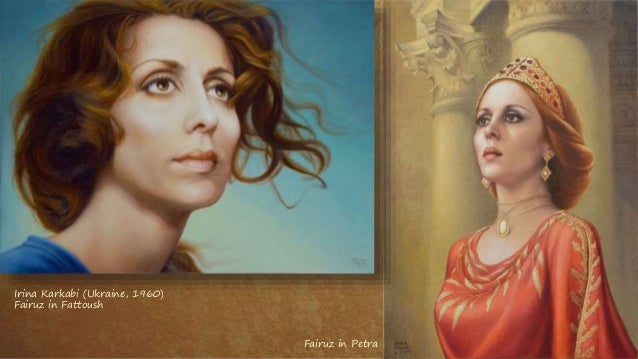 Fairuz in Petra
Irina Karkabi (Ukraine, 1960)
Fairuz in Fattoush
 