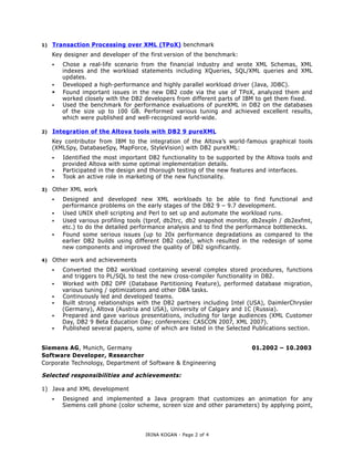 Irina Kogan Resume | DOC