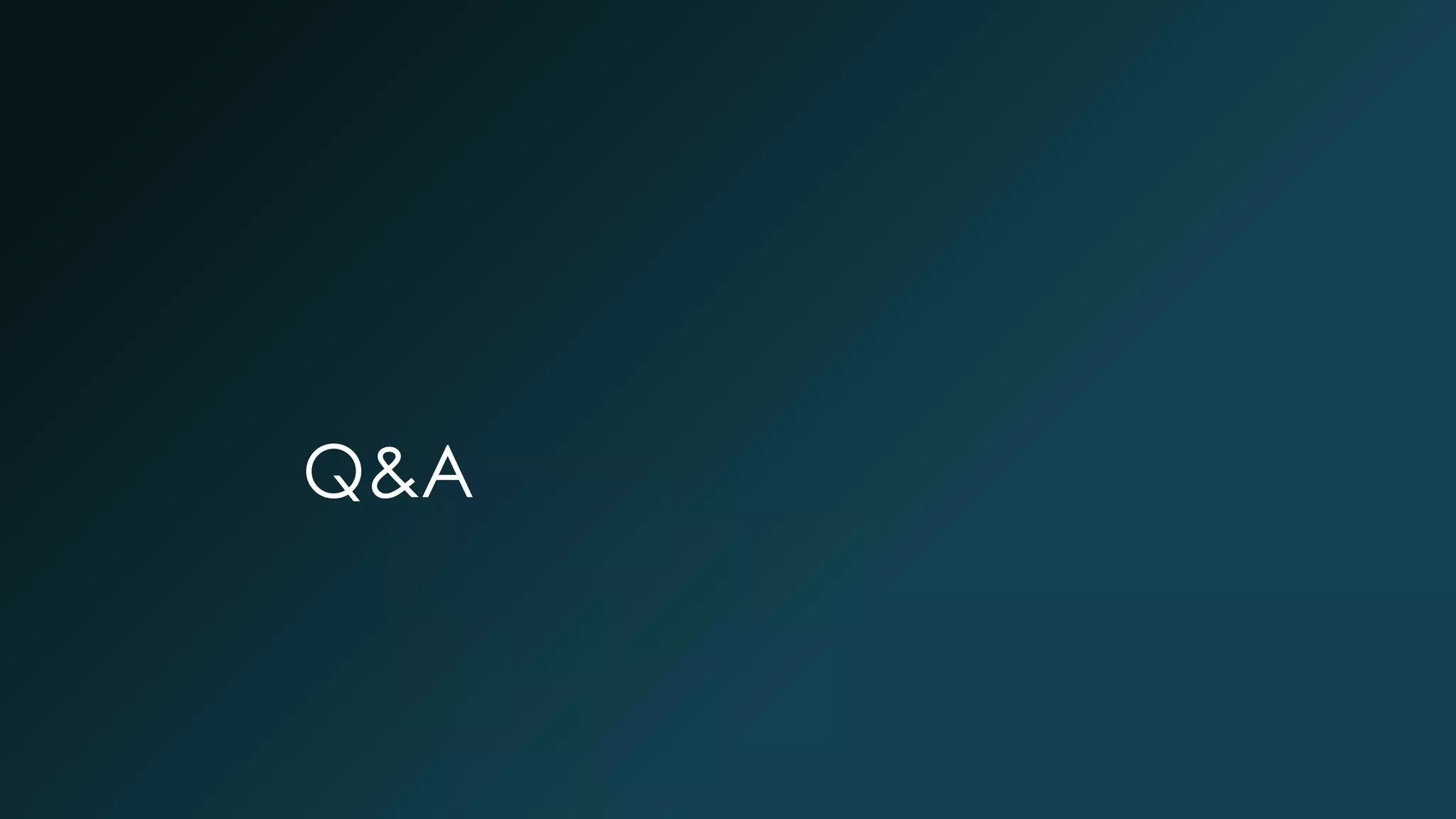 Q&A 