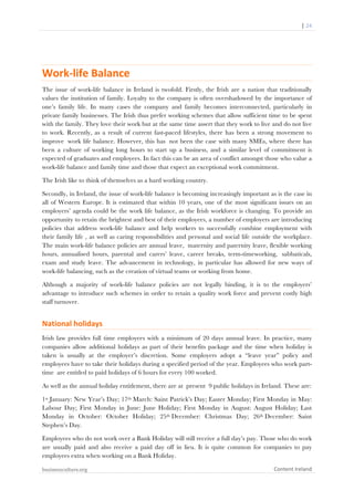 Irish business culture guide - Learn about Ireland | PDF