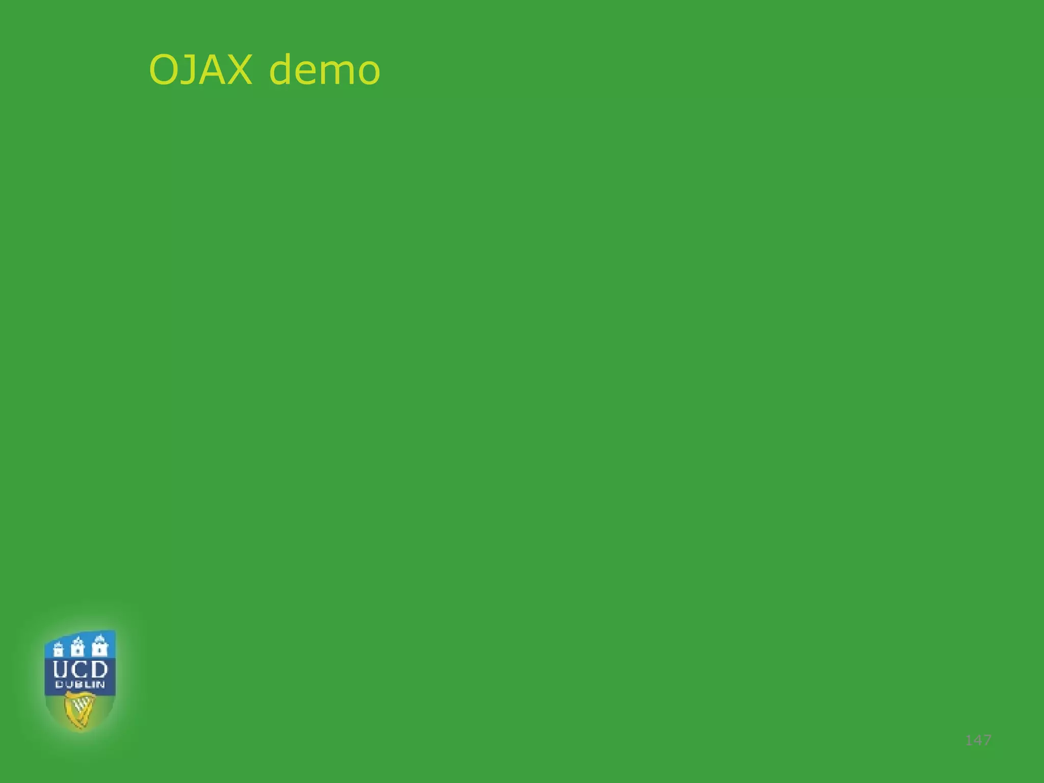 OJAX demo 