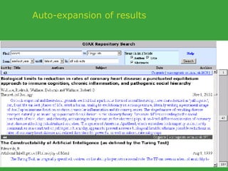 Auto-expansion of results 